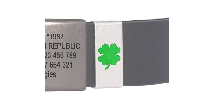 Cartellino per nastro da 18 mm colore